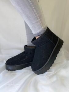 Pantu botas negras (forradas con chiporro)