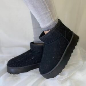 Pantu botas negras (forradas con chiporro)