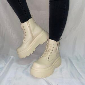 Botines beige