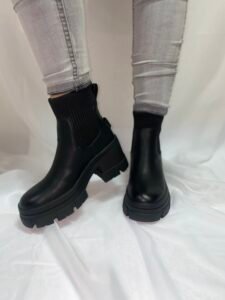 Botines caña elástica