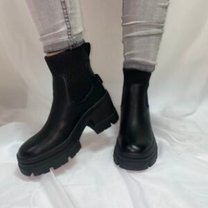 Botines caña elástica