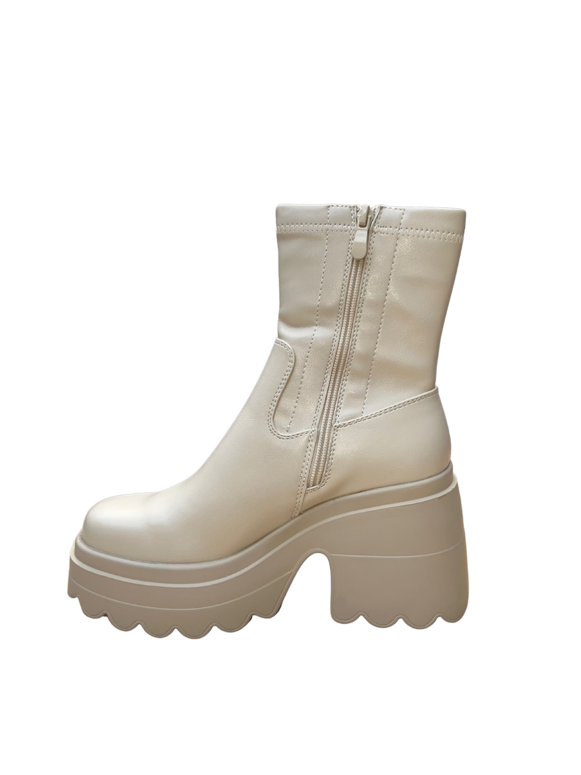 Botines latex beige - Imagen 5