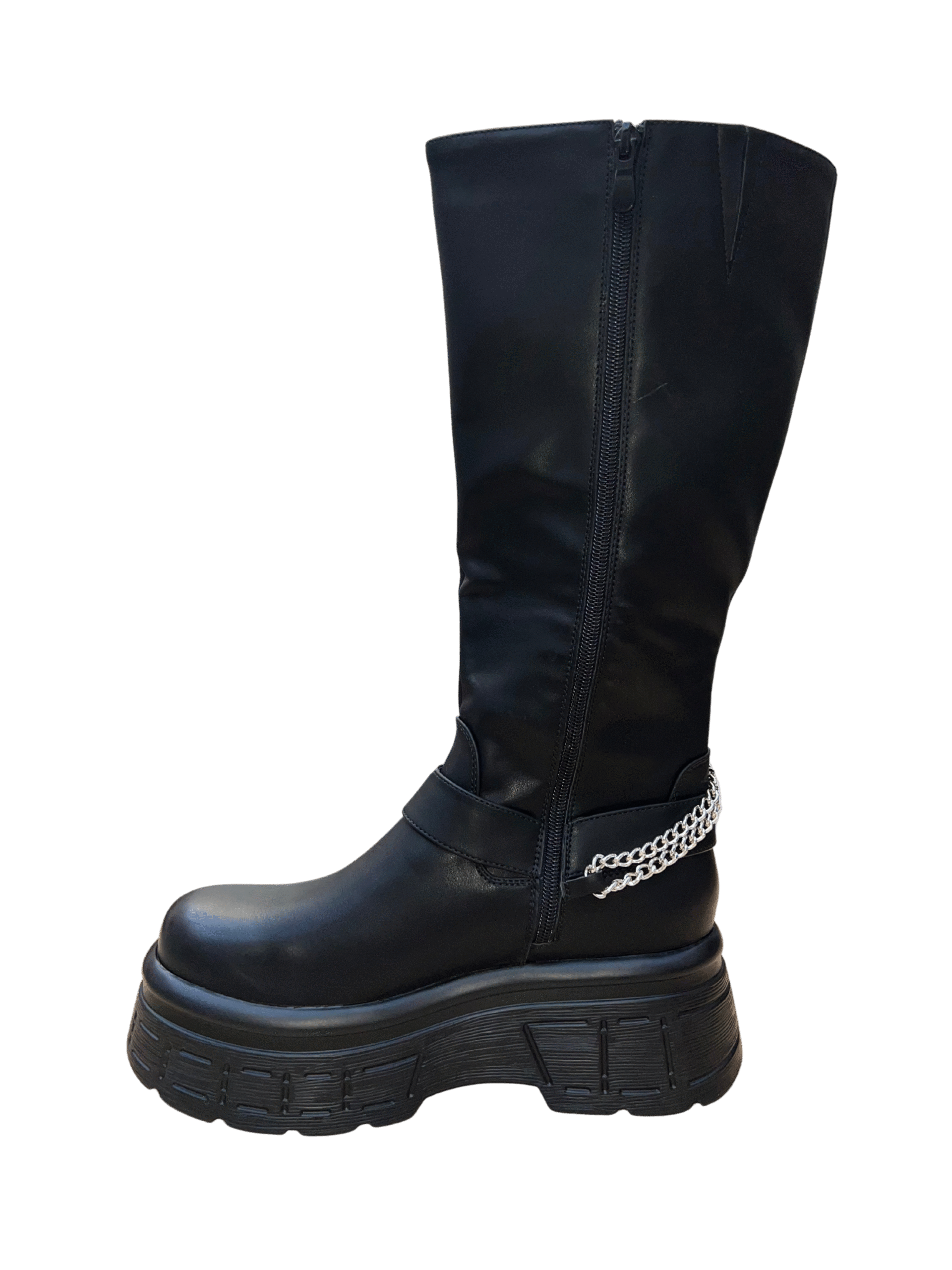 Botas largas con diseño de cadenas - Imagen 5